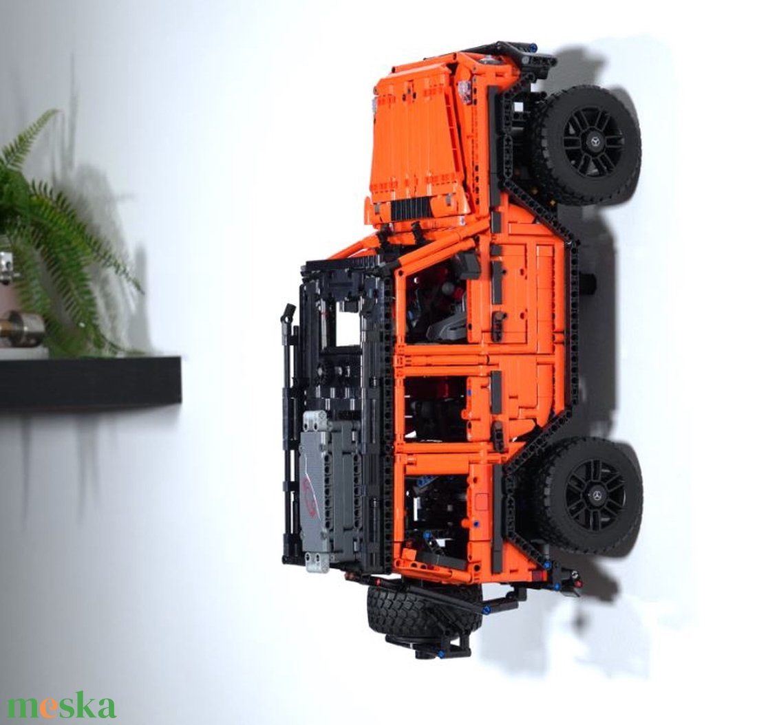 Lego 42177 Mercedes G 500 Benz G-Wagon fali tartó konzol - otthon & életmód - tárolás & rendszerezés - fali tároló - Meska.hu