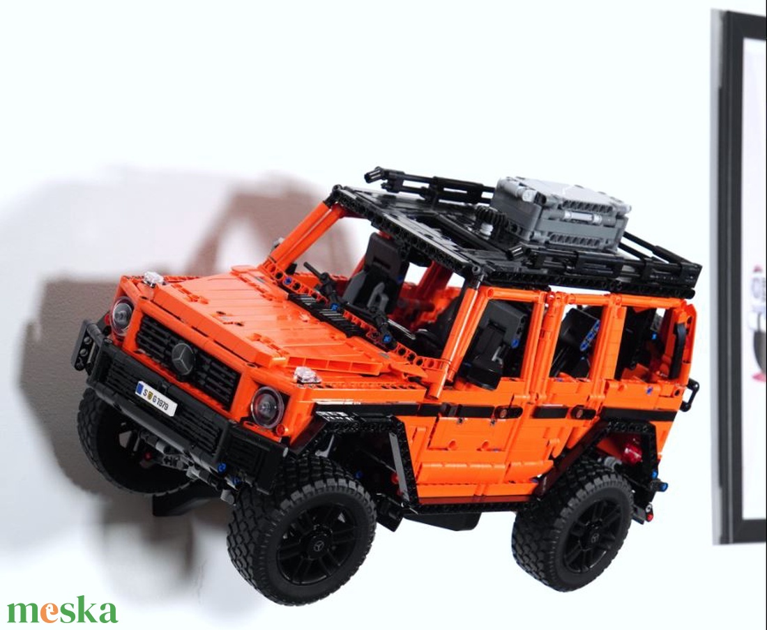 Lego 42177 Mercedes G 500 Benz G-Wagon fali tartó konzol - otthon & életmód - tárolás & rendszerezés - fali tároló - Meska.hu
