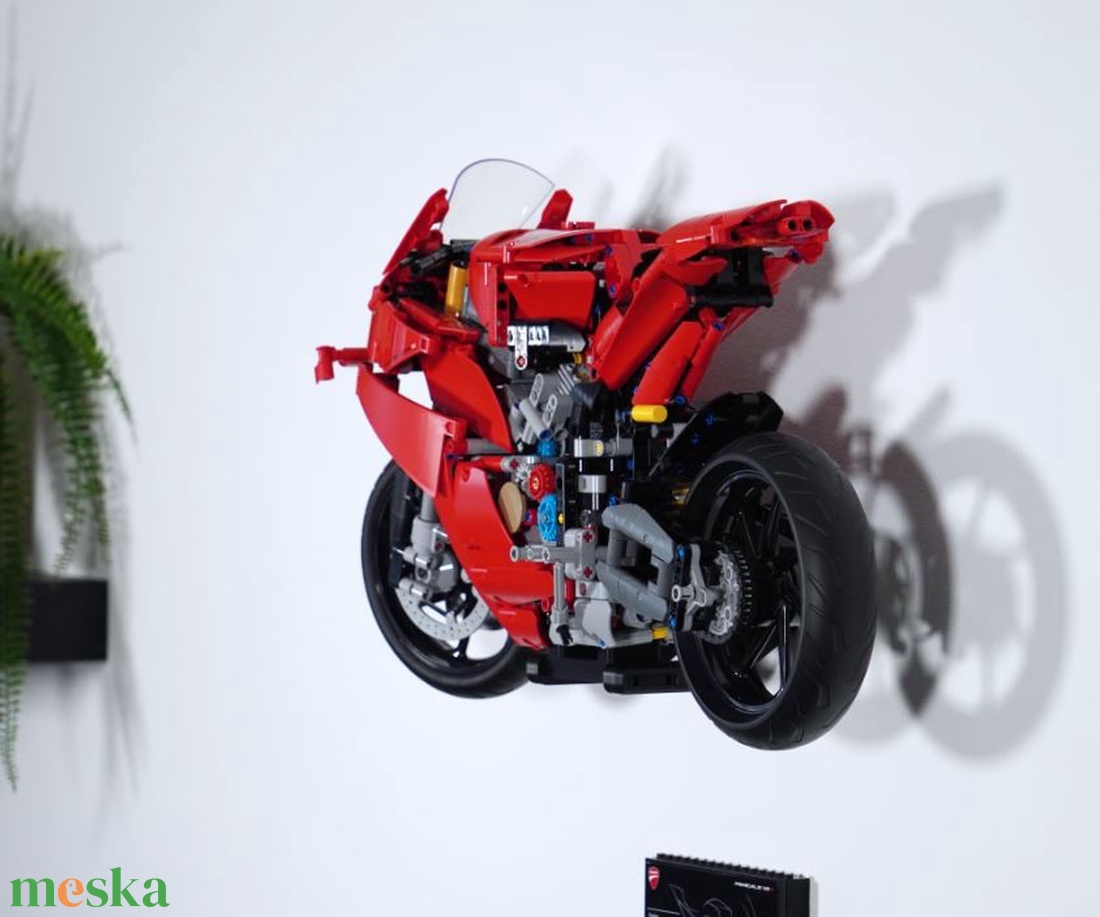 Lego 42202 Technic Ducati Panigale V4 S fali tartó konzol - otthon & életmód - tárolás & rendszerezés - fali tároló - Meska.hu