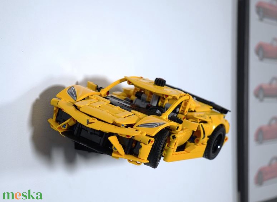 Lego 42205 Chevrolet Corvette Stingray fali tartó konzol - otthon & életmód - tárolás & rendszerezés - fali tároló - Meska.hu