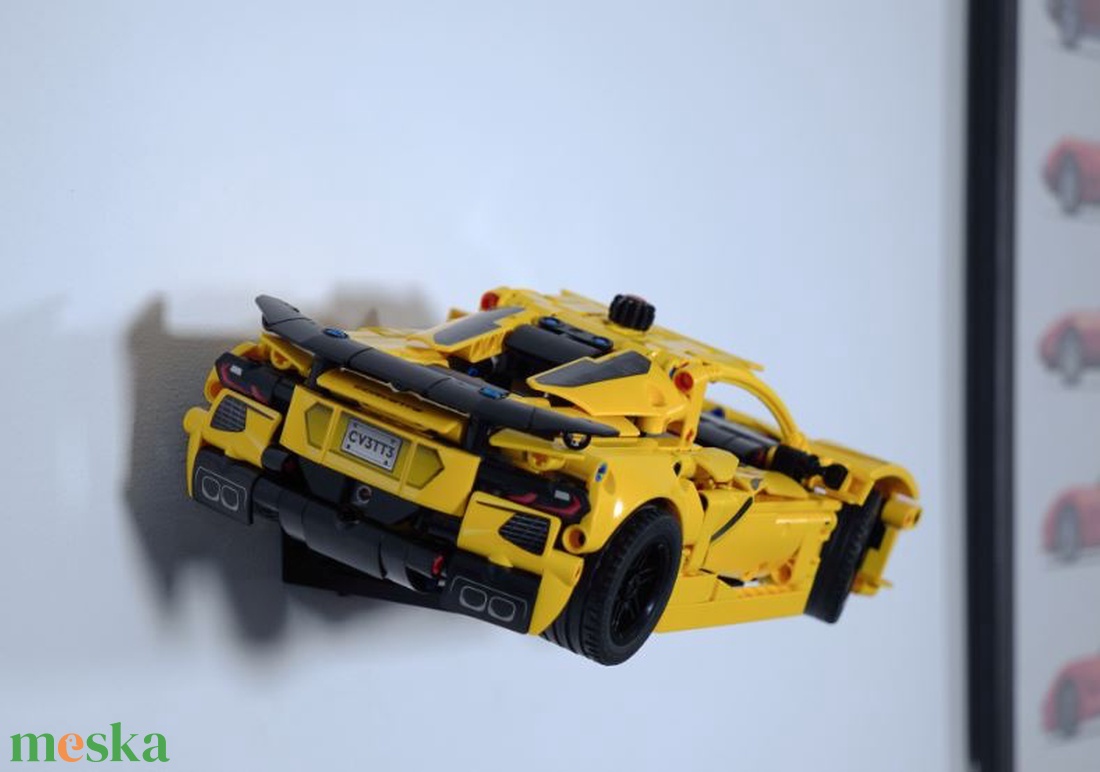 Lego 42205 Chevrolet Corvette Stingray fali tartó konzol - otthon & életmód - tárolás & rendszerezés - fali tároló - Meska.hu