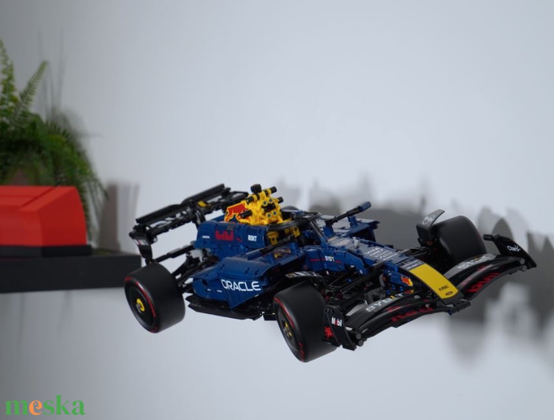 Lego 42206 Red Bull F1 Formula 1 RB20 fali tartó konzol - otthon & életmód - tárolás & rendszerezés - fali tároló - Meska.hu