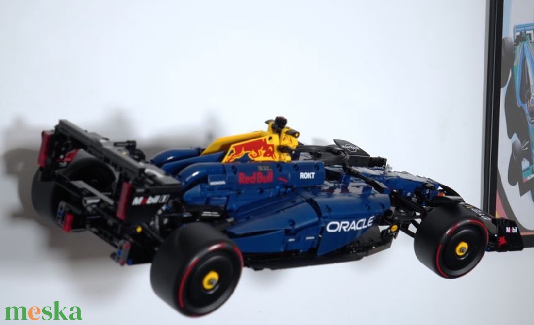Lego 42206 Red Bull F1 Formula 1 RB20 fali tartó konzol - otthon & életmód - tárolás & rendszerezés - fali tároló - Meska.hu