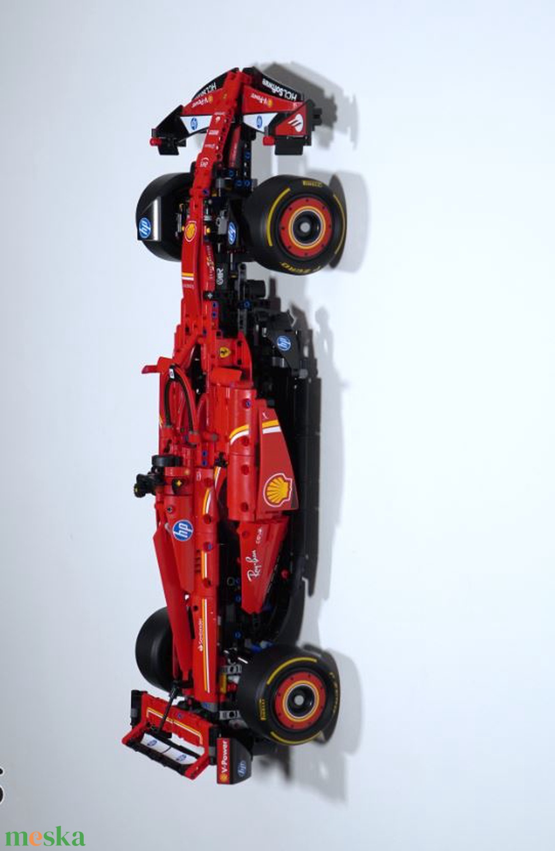 Lego 42207 Ferrari F1 Formula 1 SF24 fali tartó konzol - otthon & életmód - tárolás & rendszerezés - fali tároló - Meska.hu