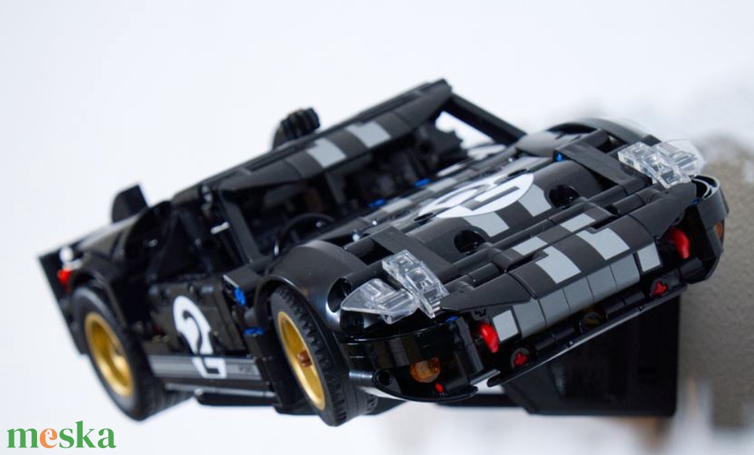 Lego 42223 Ford GT40 MKII 1966 fali tartó konzol - otthon & életmód - tárolás & rendszerezés - fali tároló - Meska.hu