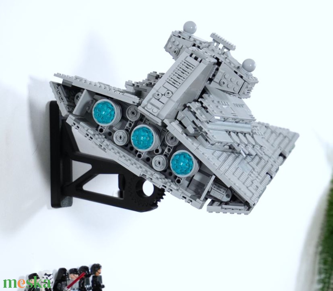 Lego 75055 75394 75190 75315 8039 7964 Star Destroyer fali tartó konzol - otthon & életmód - tárolás & rendszerezés - fali tároló - Meska.hu