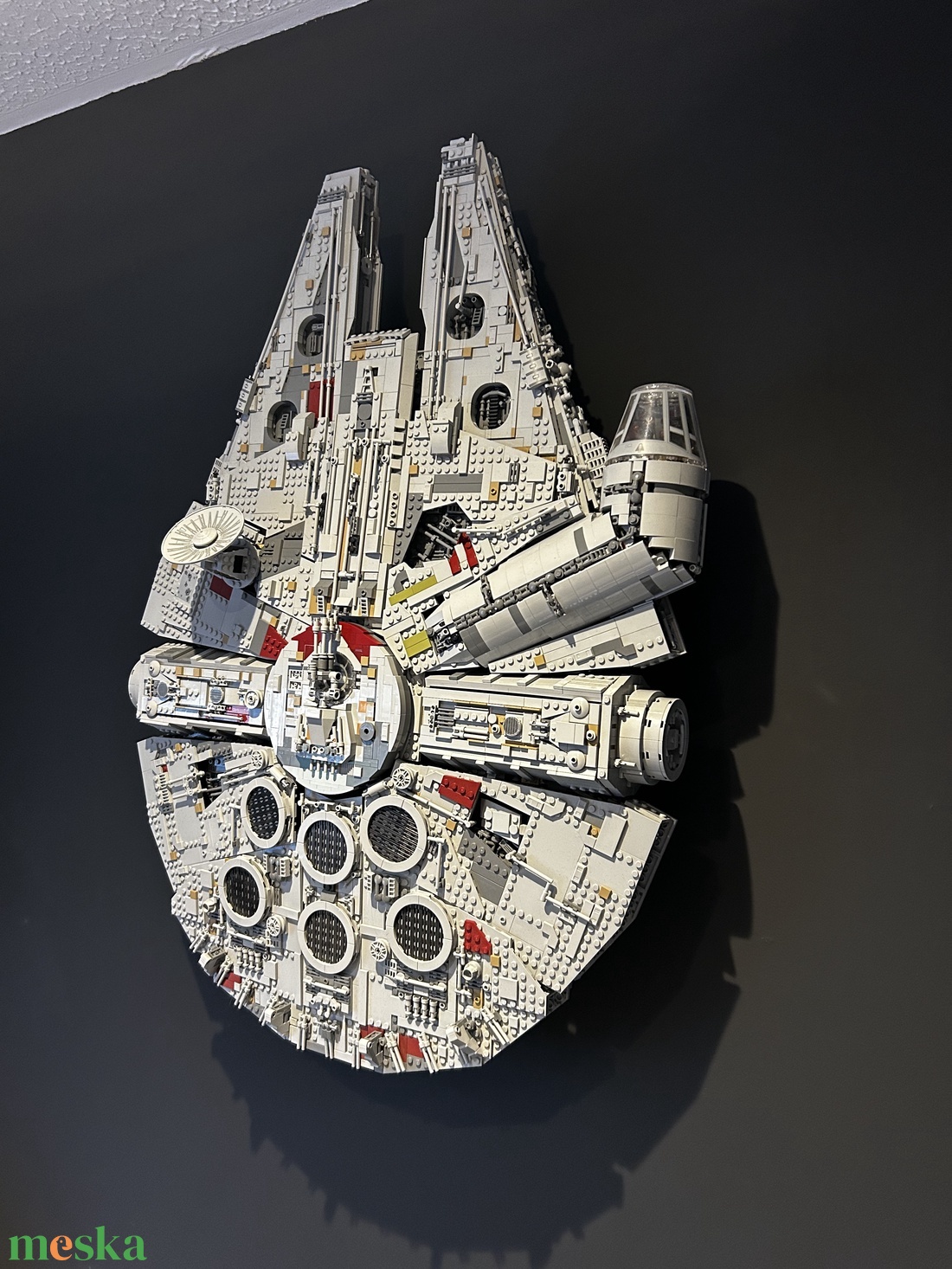 Lego 75192 Millenium Falcon fali és asztali tartó konzol - otthon & életmód - tárolás & rendszerezés - fali tároló - Meska.hu