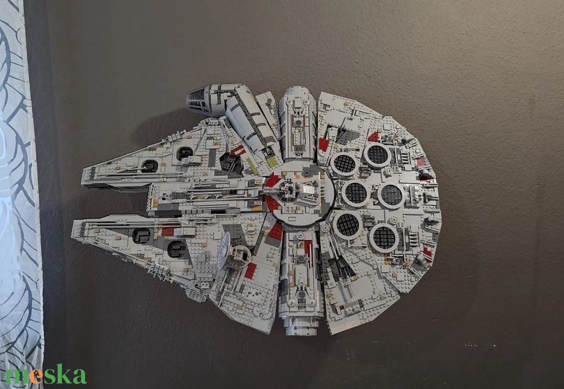 Lego 75192 Millenium Falcon fali és asztali tartó konzol - otthon & életmód - tárolás & rendszerezés - fali tároló - Meska.hu