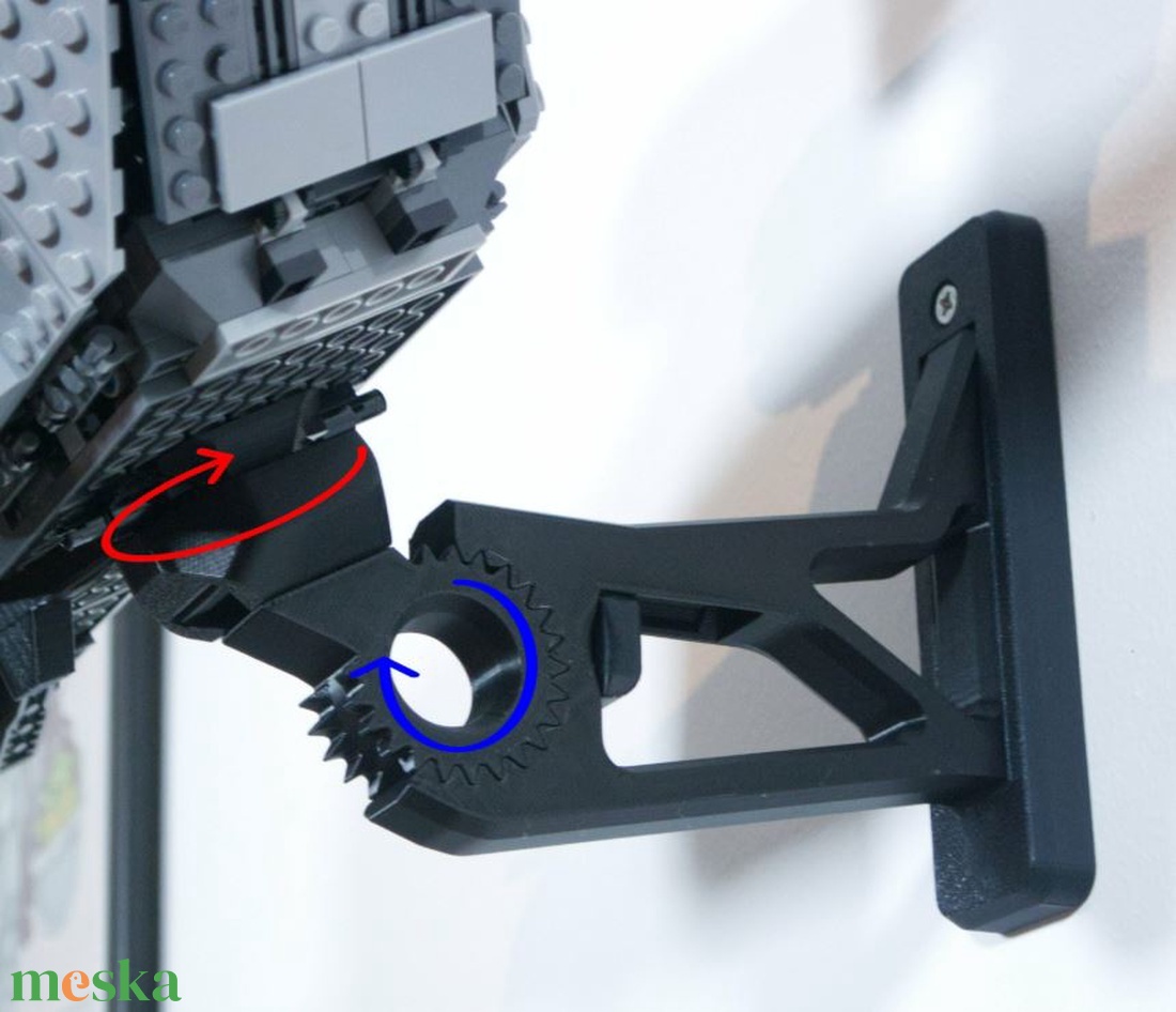 Lego 75292 The Razor Crest fali tartó konzol - otthon & életmód - tárolás & rendszerezés - fali tároló - Meska.hu