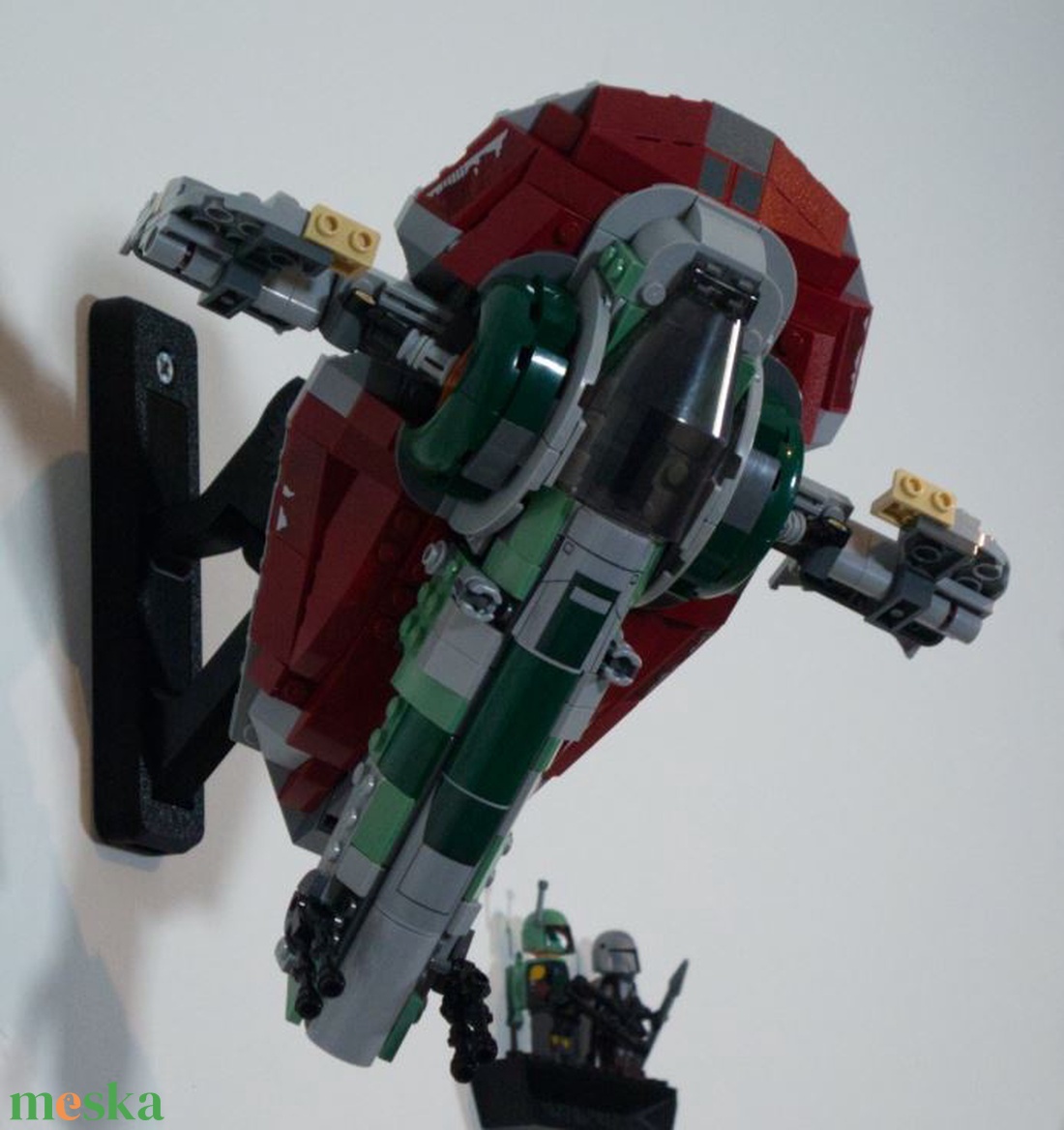 Lego 75312 Boba Fett's Starship Firespray fali tartó konzol - otthon & életmód - tárolás & rendszerezés - fali tároló - Meska.hu