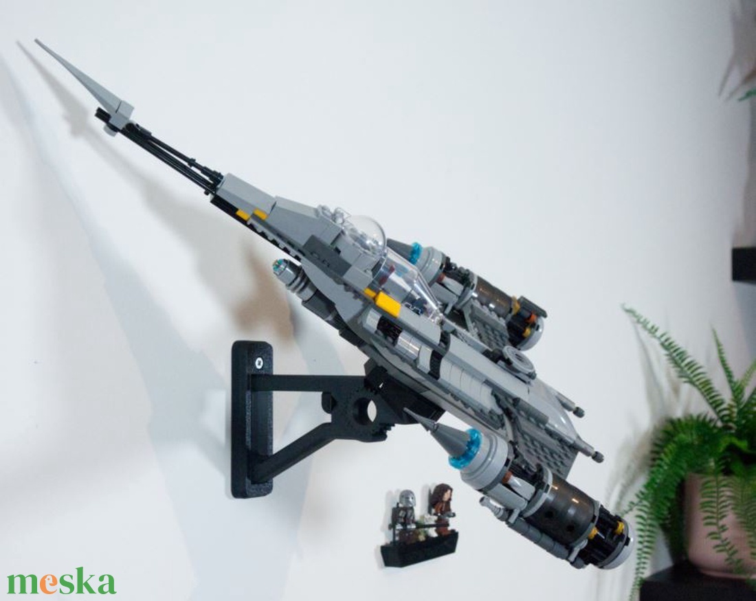 Lego 75325 Mandalorian N-1 starfighter fali tartó konzol - otthon & életmód - tárolás & rendszerezés - fali tároló - Meska.hu