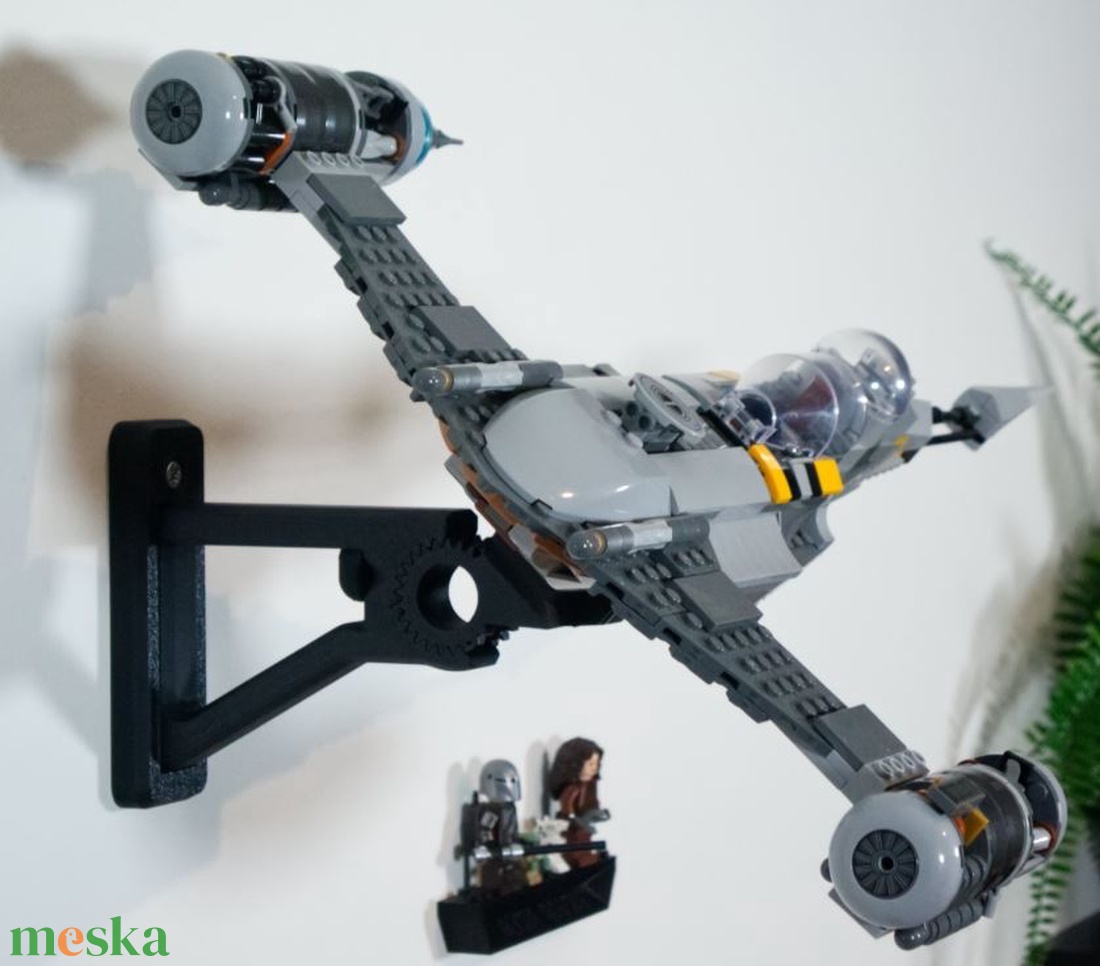 Lego 75325 Mandalorian N-1 starfighter fali tartó konzol - otthon & életmód - tárolás & rendszerezés - fali tároló - Meska.hu