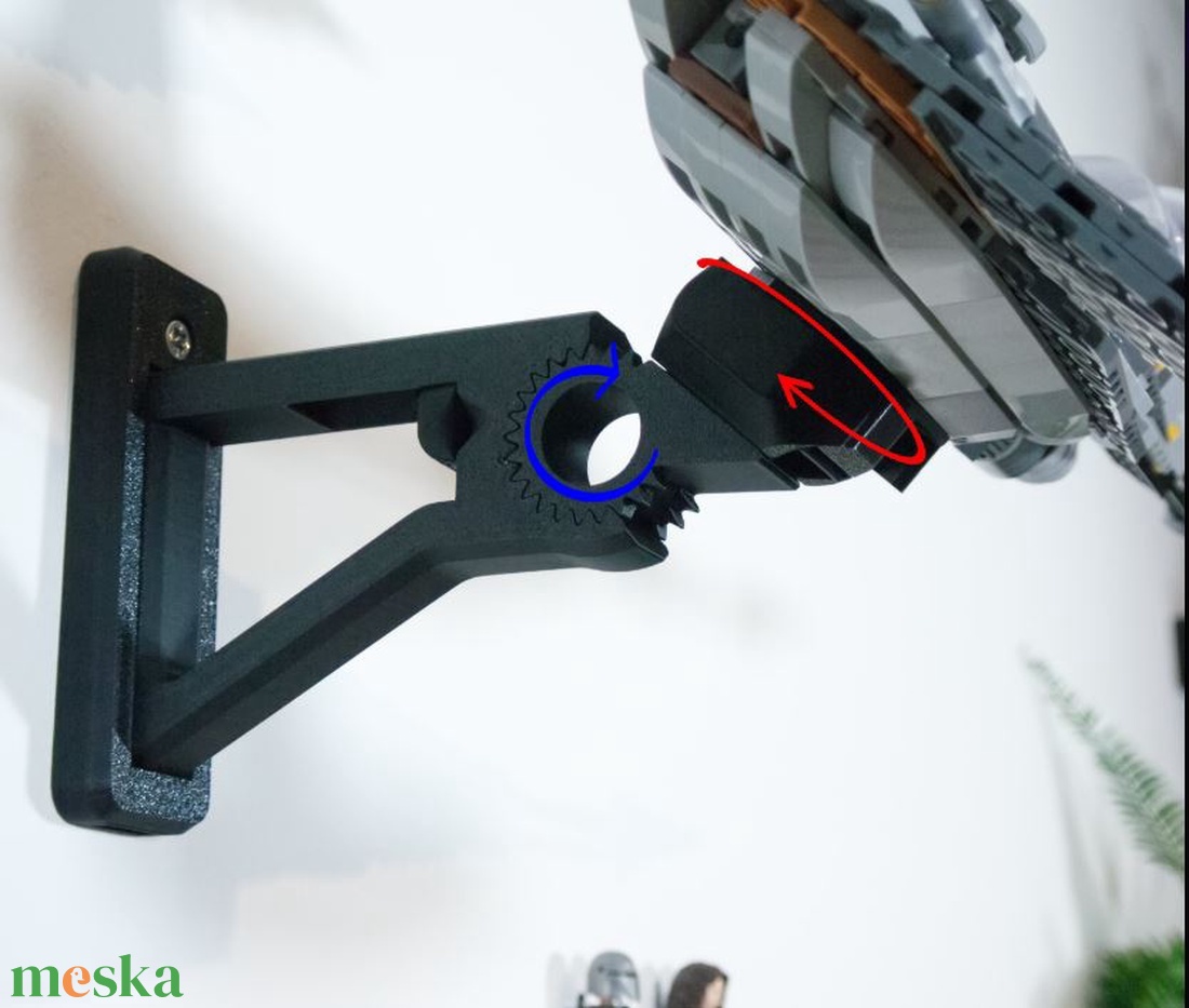 Lego 75325 Mandalorian N-1 starfighter fali tartó konzol - otthon & életmód - tárolás & rendszerezés - fali tároló - Meska.hu