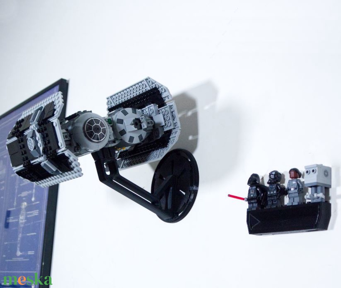 Lego 75347 Imperial TIE Bomber fali tartó konzol - otthon & életmód - tárolás & rendszerezés - fali tároló - Meska.hu