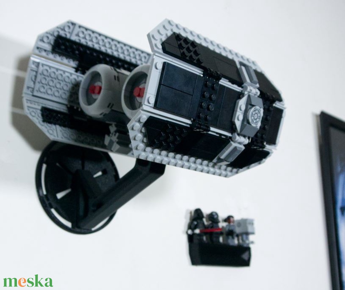 Lego 75347 Imperial TIE Bomber fali tartó konzol - otthon & életmód - tárolás & rendszerezés - fali tároló - Meska.hu