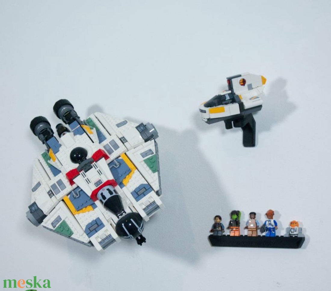 Lego 75357 Ghost and Phantom II fali tartó konzol - otthon & életmód - tárolás & rendszerezés - fali tároló - Meska.hu