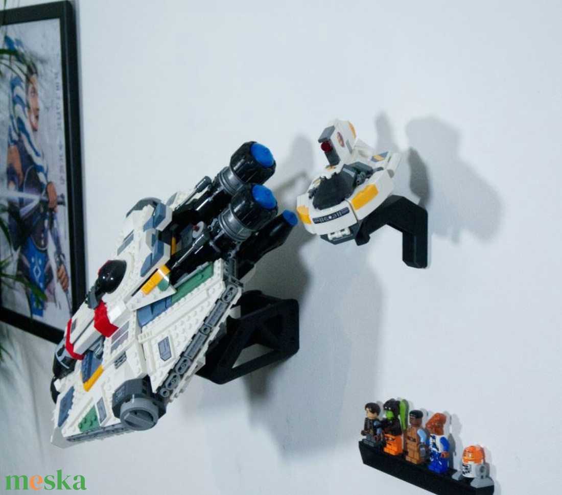 Lego 75357 Ghost and Phantom II fali tartó konzol - otthon & életmód - tárolás & rendszerezés - fali tároló - Meska.hu