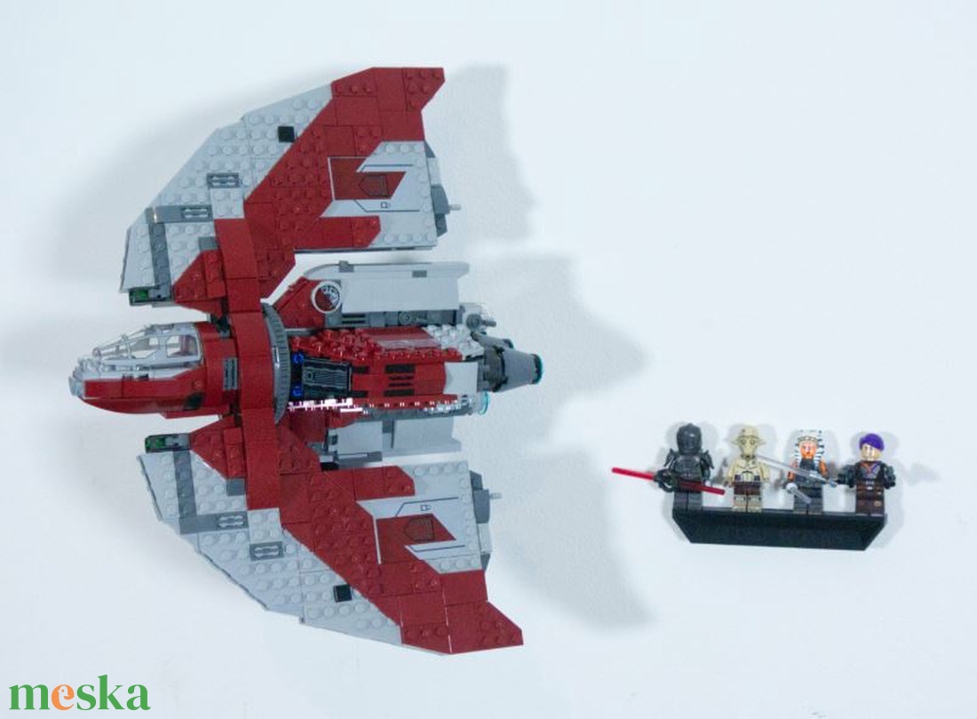 Lego 75362 Ahsoka Tano's T-6 T6 Jedi Shuttle fali tartó konzol - otthon & életmód - tárolás & rendszerezés - fali tároló - Meska.hu