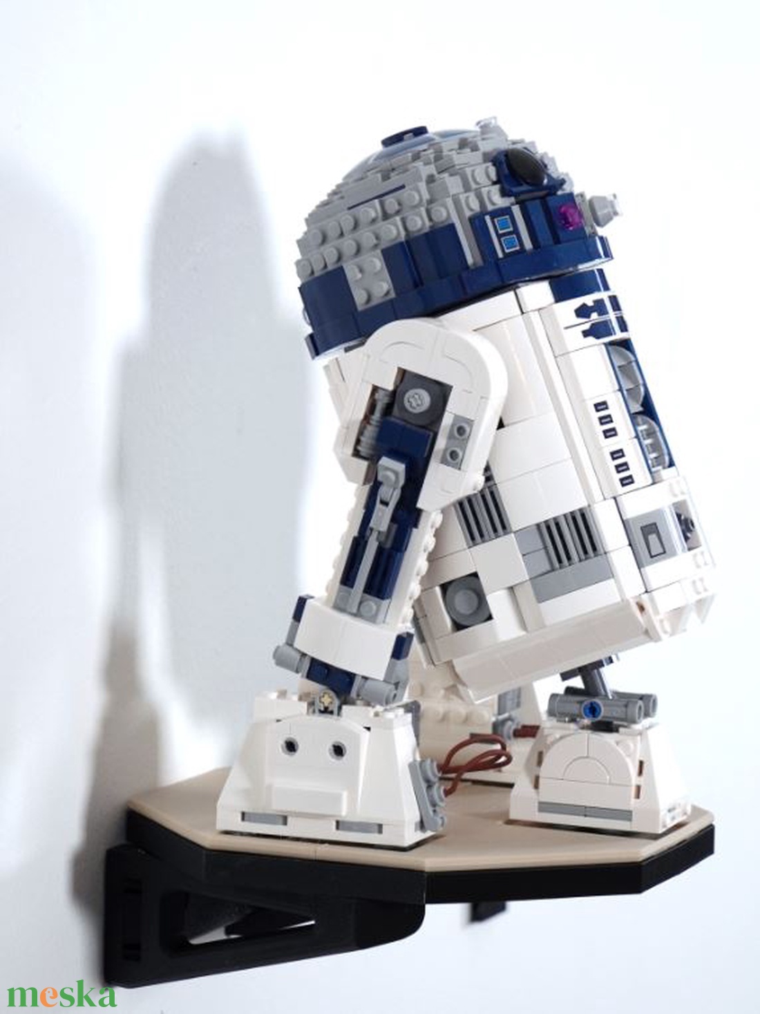 Lego 75379 75398 R2-D2 and C-3PO fali tartó konzol - otthon & életmód - tárolás & rendszerezés - fali tároló - Meska.hu
