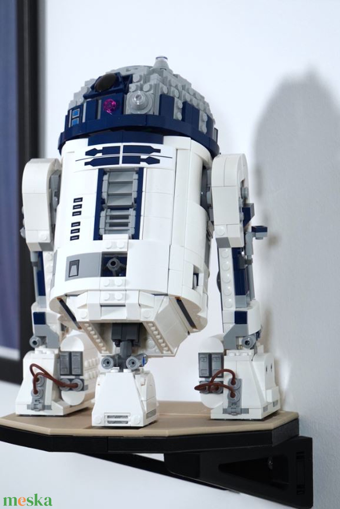 Lego 75379 75398 R2-D2 and C-3PO fali tartó konzol - otthon & életmód - tárolás & rendszerezés - fali tároló - Meska.hu