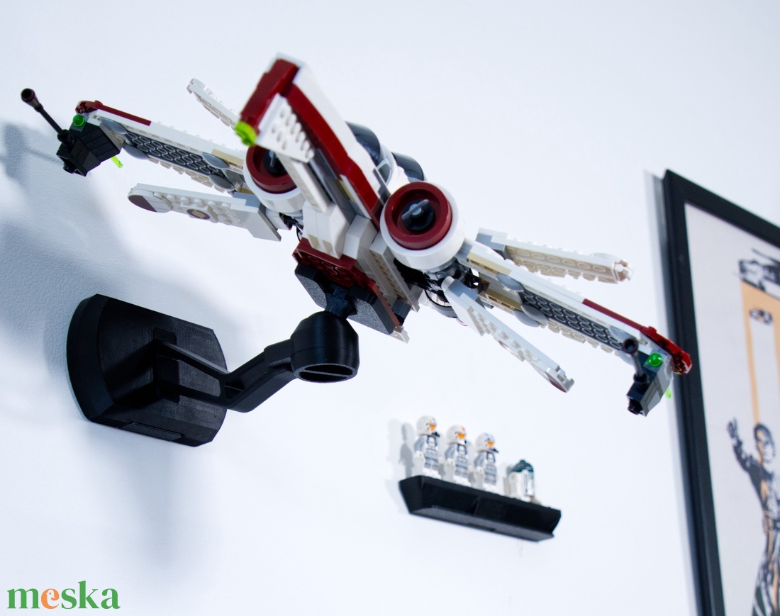 Lego 75402 ARC-170 Star fighter fali tartó konzol - otthon & életmód - tárolás & rendszerezés - fali tároló - Meska.hu