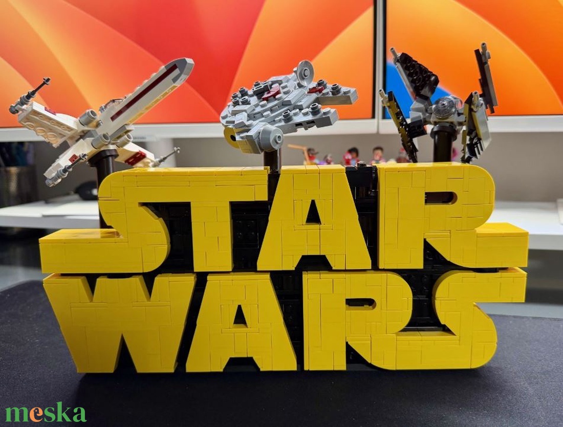 Lego 75407 Star Wars Logo asztali kiegészítő konzol - otthon & életmód - dekoráció - asztal és polc dekoráció - asztaldísz - Meska.hu