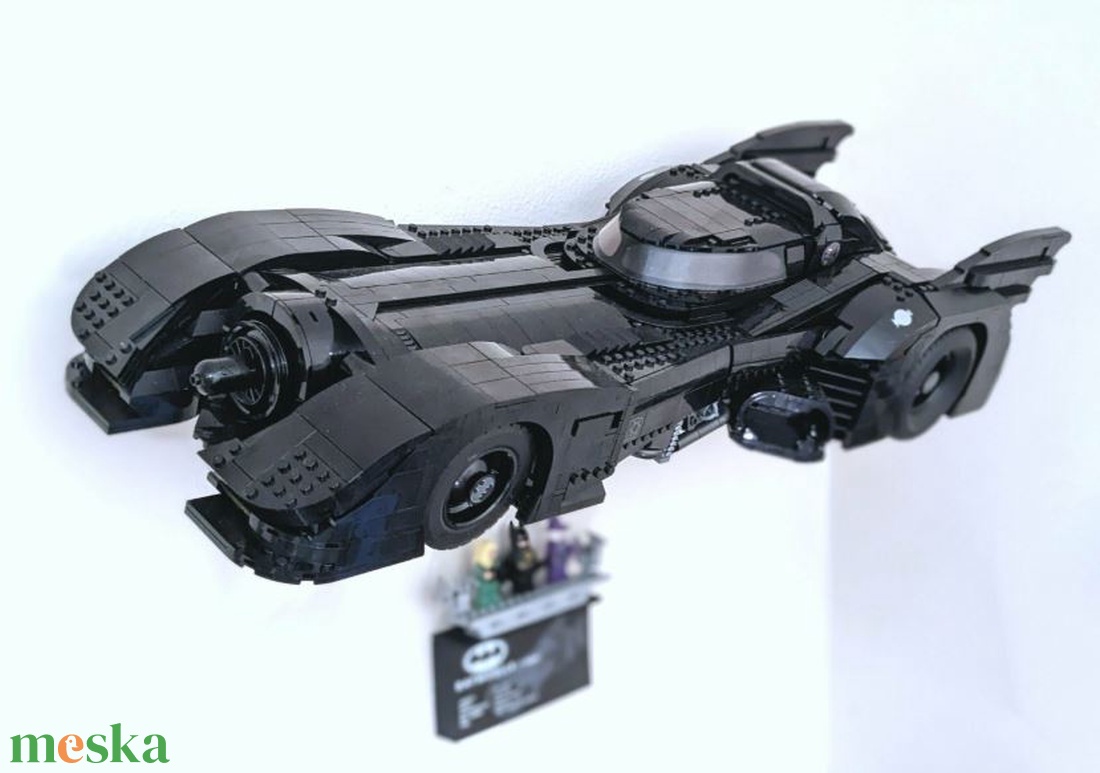 Lego 76139 Batmobile  fali tartó konzol - otthon & életmód - tárolás & rendszerezés - fali tároló - Meska.hu