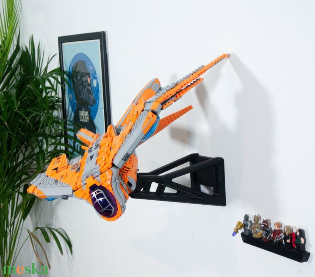 Lego 76193 Guardians of the galaxy ship fali tartó konzol - otthon & életmód - tárolás & rendszerezés - fali tároló - Meska.hu