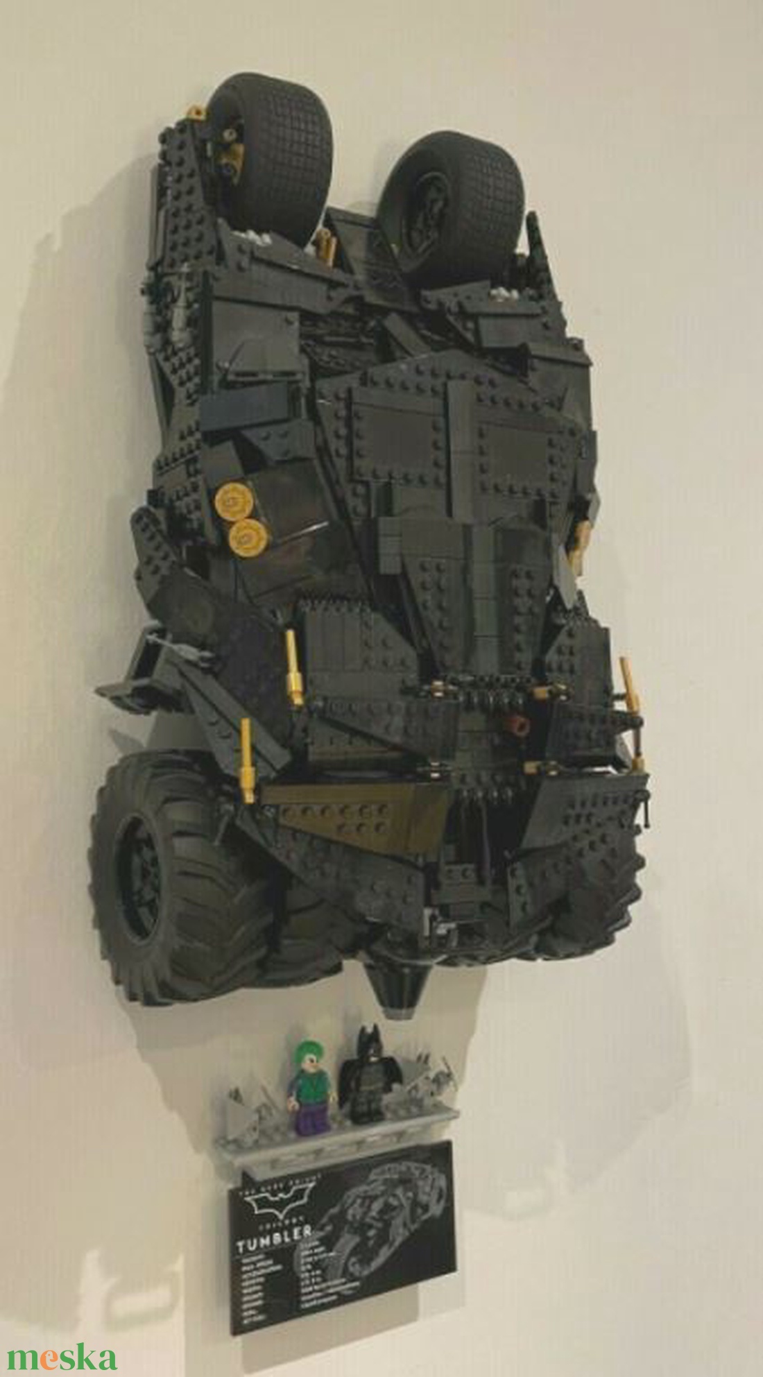 Lego 76240 Batman Tumbler fali tartó konzol - otthon & életmód - tárolás & rendszerezés - fali tároló - Meska.hu