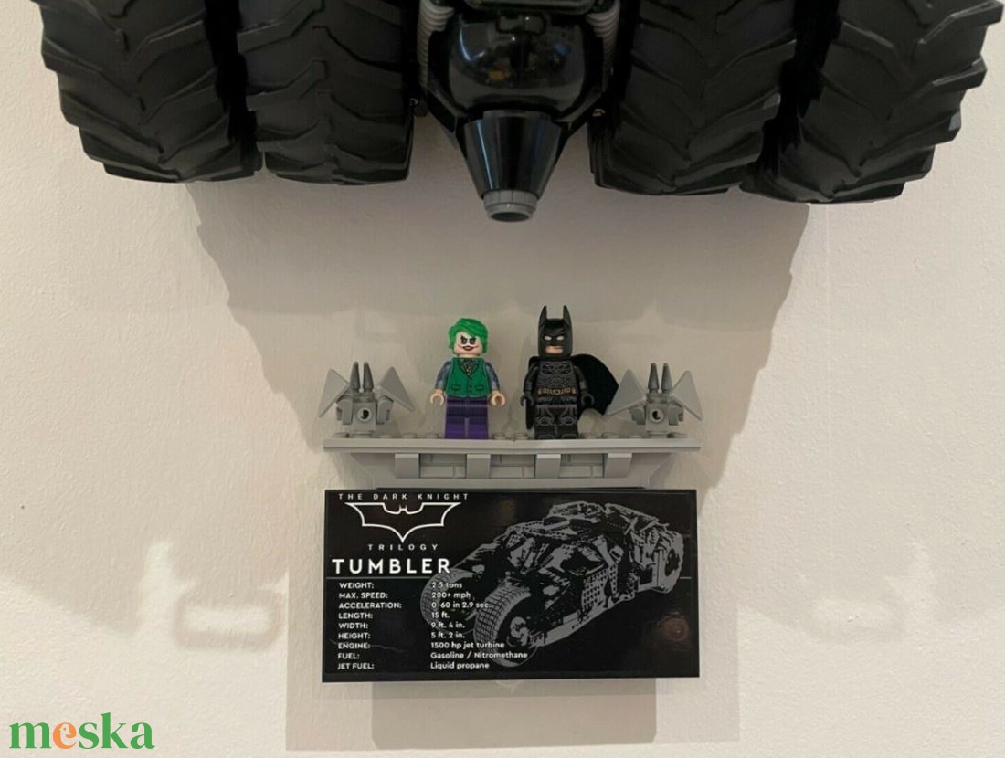 Lego 76240 Batman Tumbler fali tartó konzol - otthon & életmód - tárolás & rendszerezés - fali tároló - Meska.hu