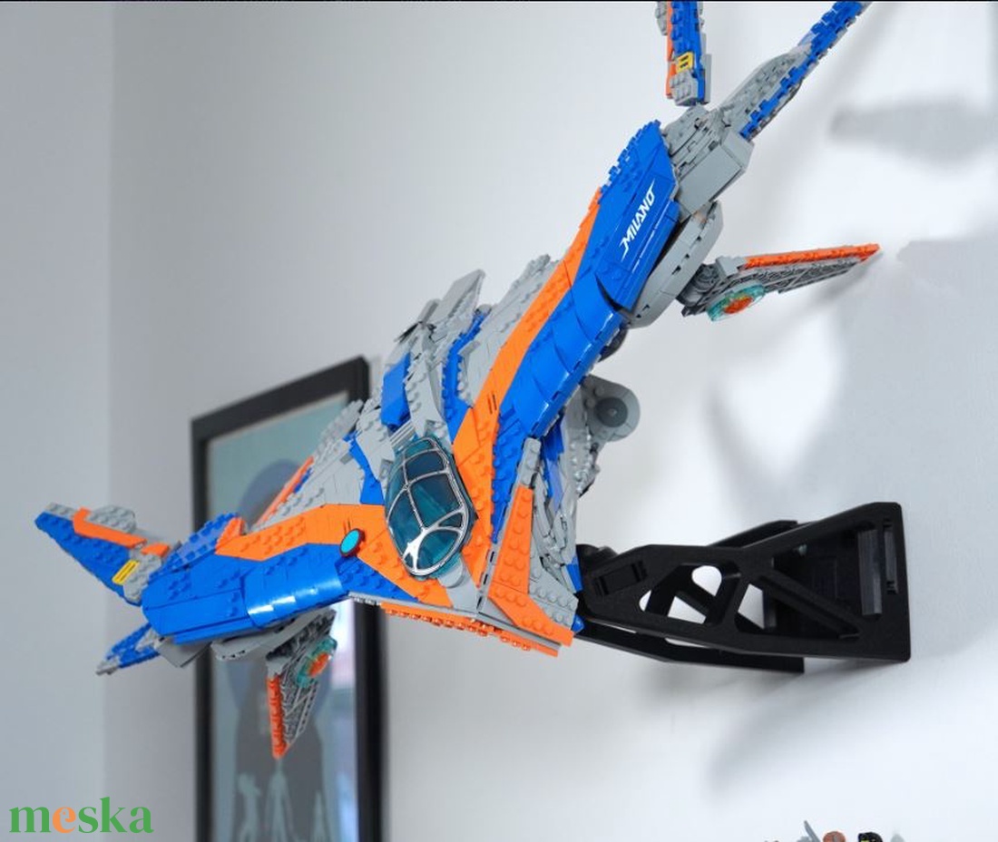Lego 76193 Guardians of the galaxy ship fali tartó konzol - otthon & életmód - tárolás & rendszerezés - fali tároló - Meska.hu