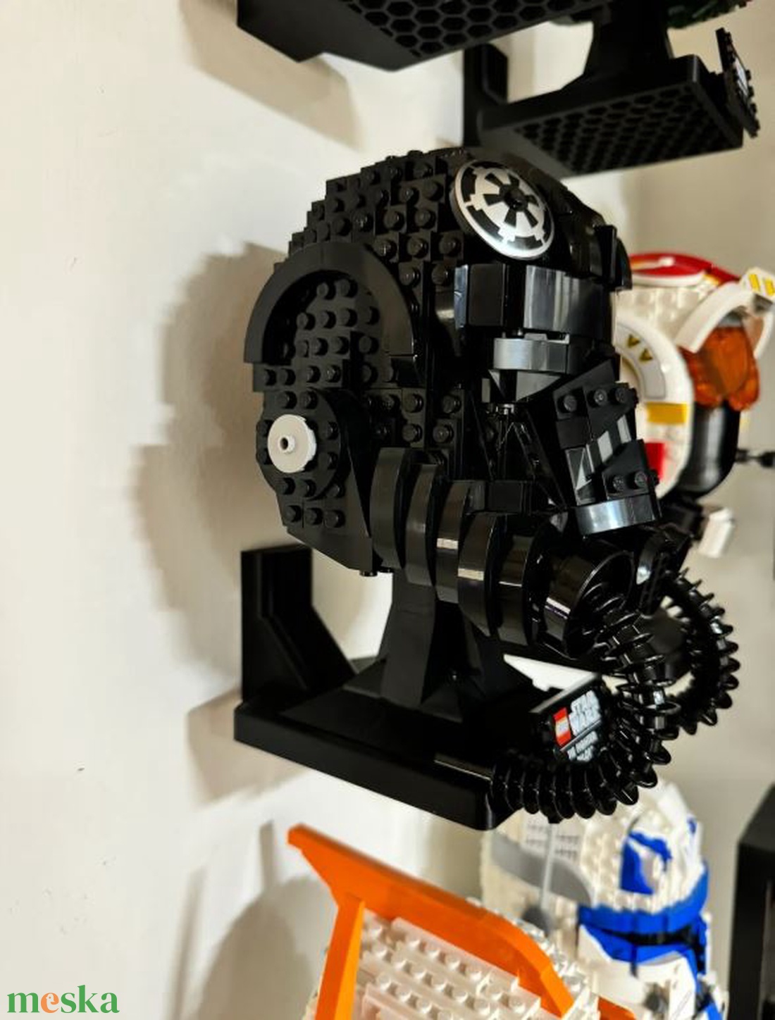Lego sisakokhoz való fali tartó konzol (Star Wars, Marvel, DC...) - otthon & életmód - tárolás & rendszerezés - fali tároló - Meska.hu