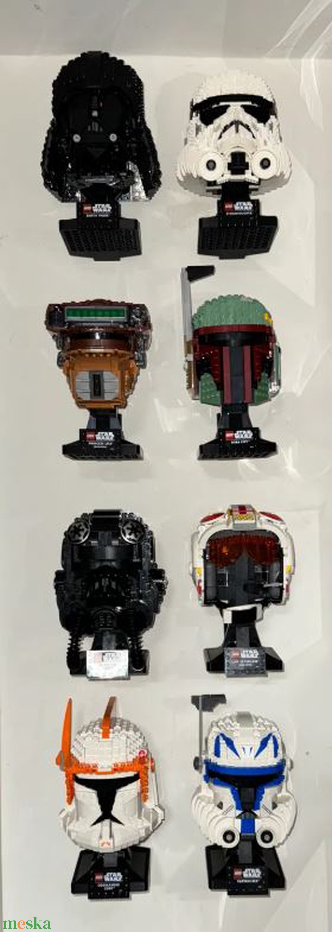 Lego sisakokhoz való fali tartó konzol (Star Wars, Marvel, DC...) - otthon & életmód - tárolás & rendszerezés - fali tároló - Meska.hu