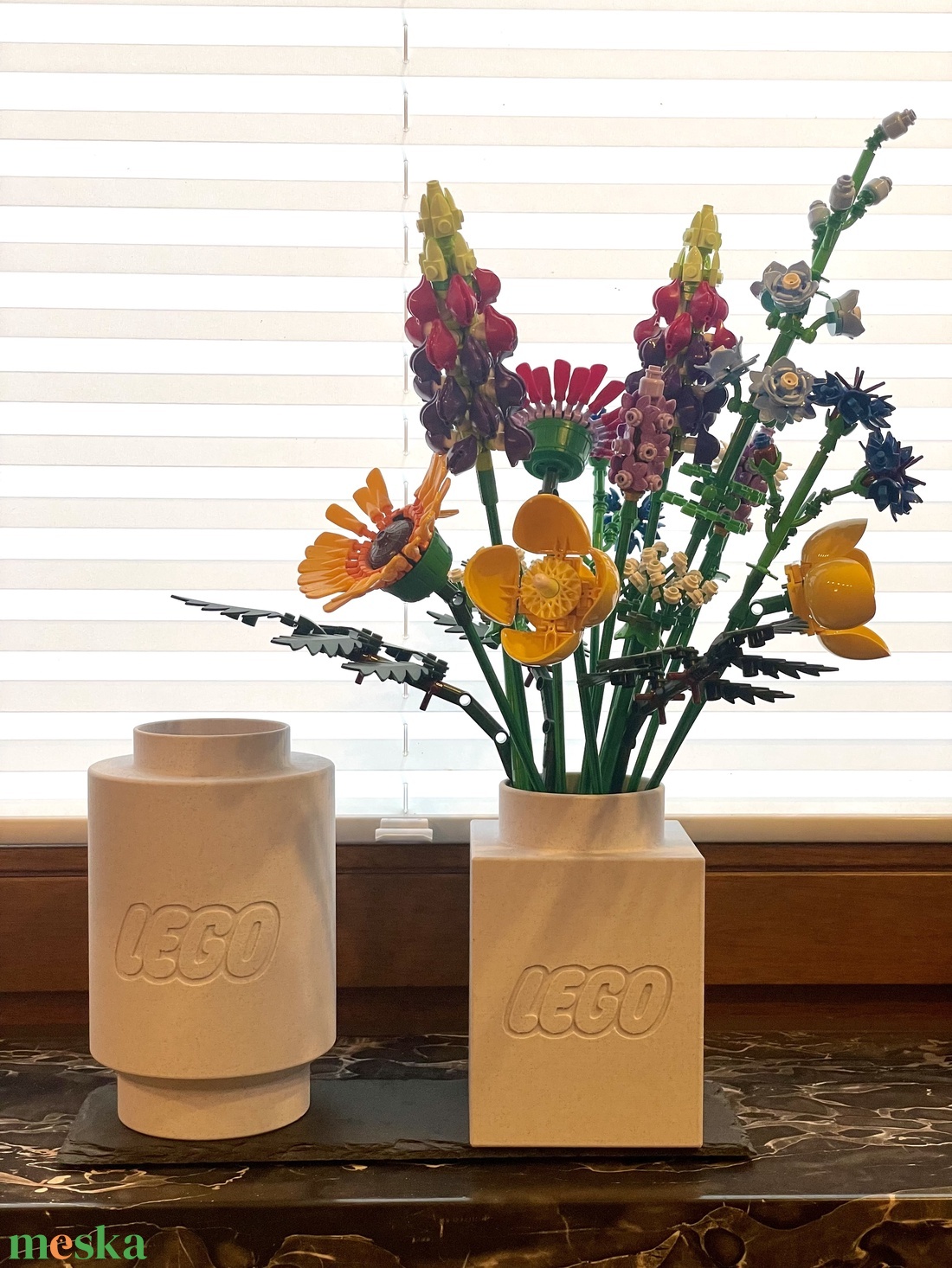 Váza Lego Botanicals virágokhoz  - otthon & életmód - virágdekoráció - virágtartó - váza - Meska.hu