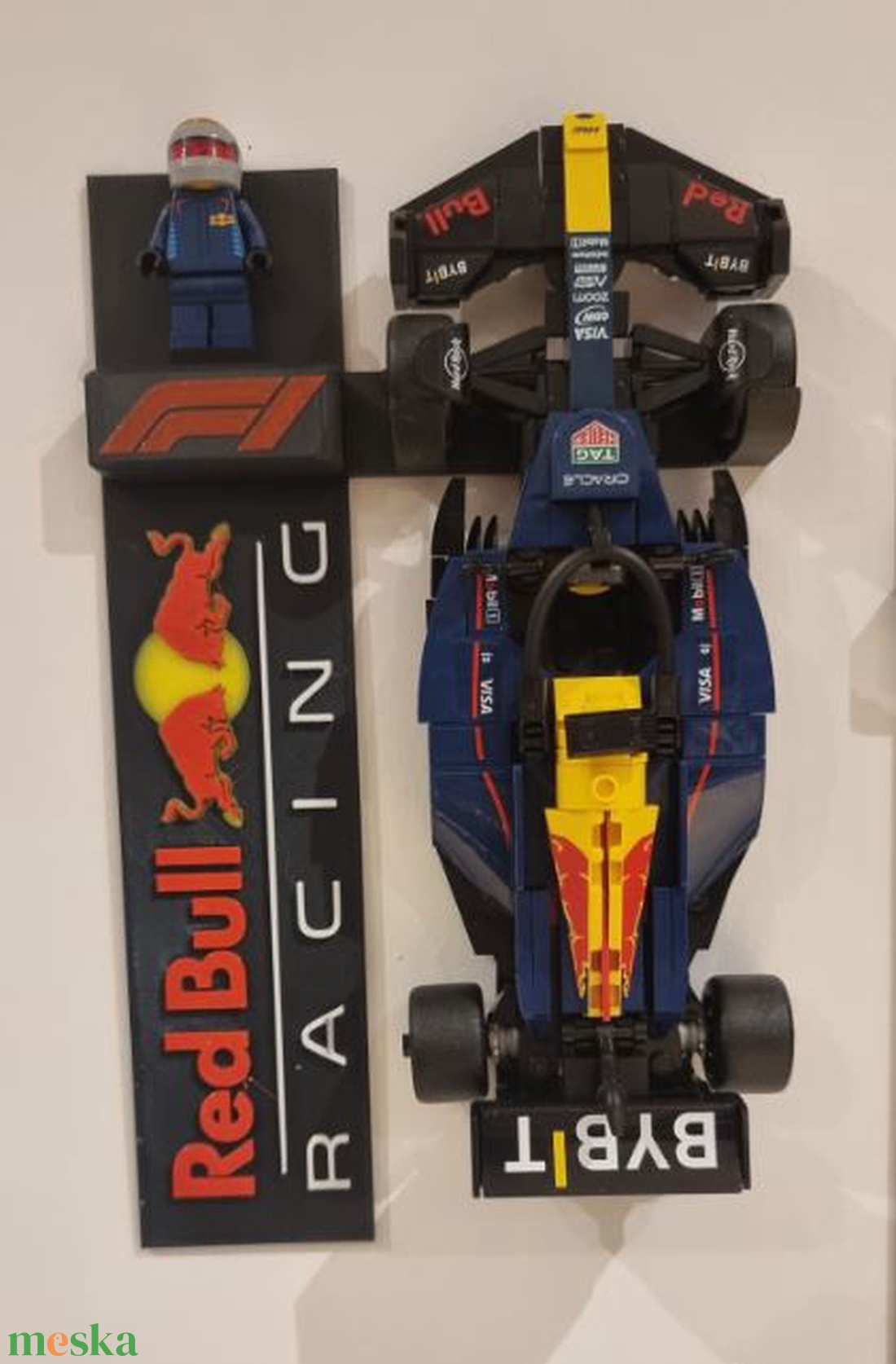 Lego Speed Champions F1 Formula 1 készletekhez fali tartó - otthon & életmód - tárolás & rendszerezés - fali tároló - Meska.hu