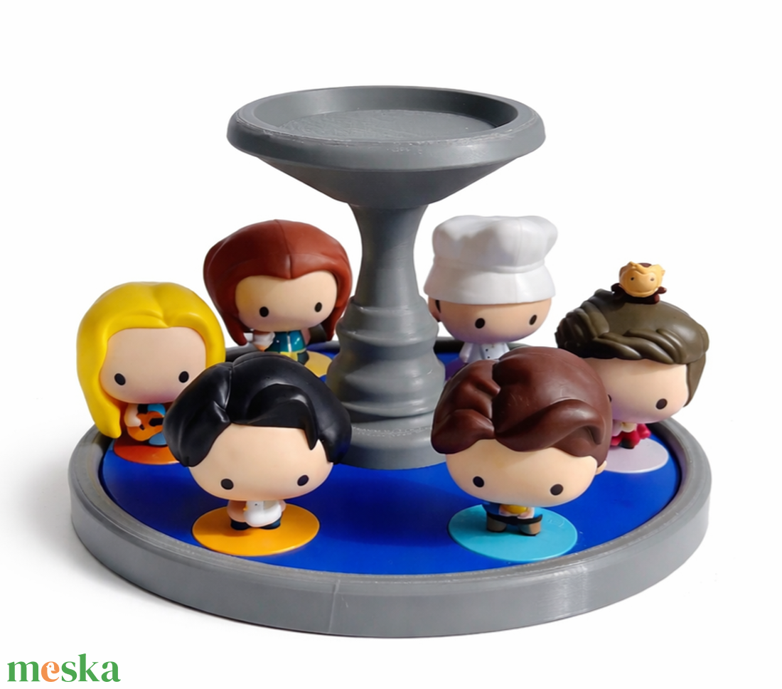 McDonald's Friends, jóbarátok figura tartó állvány  - esküvő - dekoráció - asztaldísz - Meska.hu