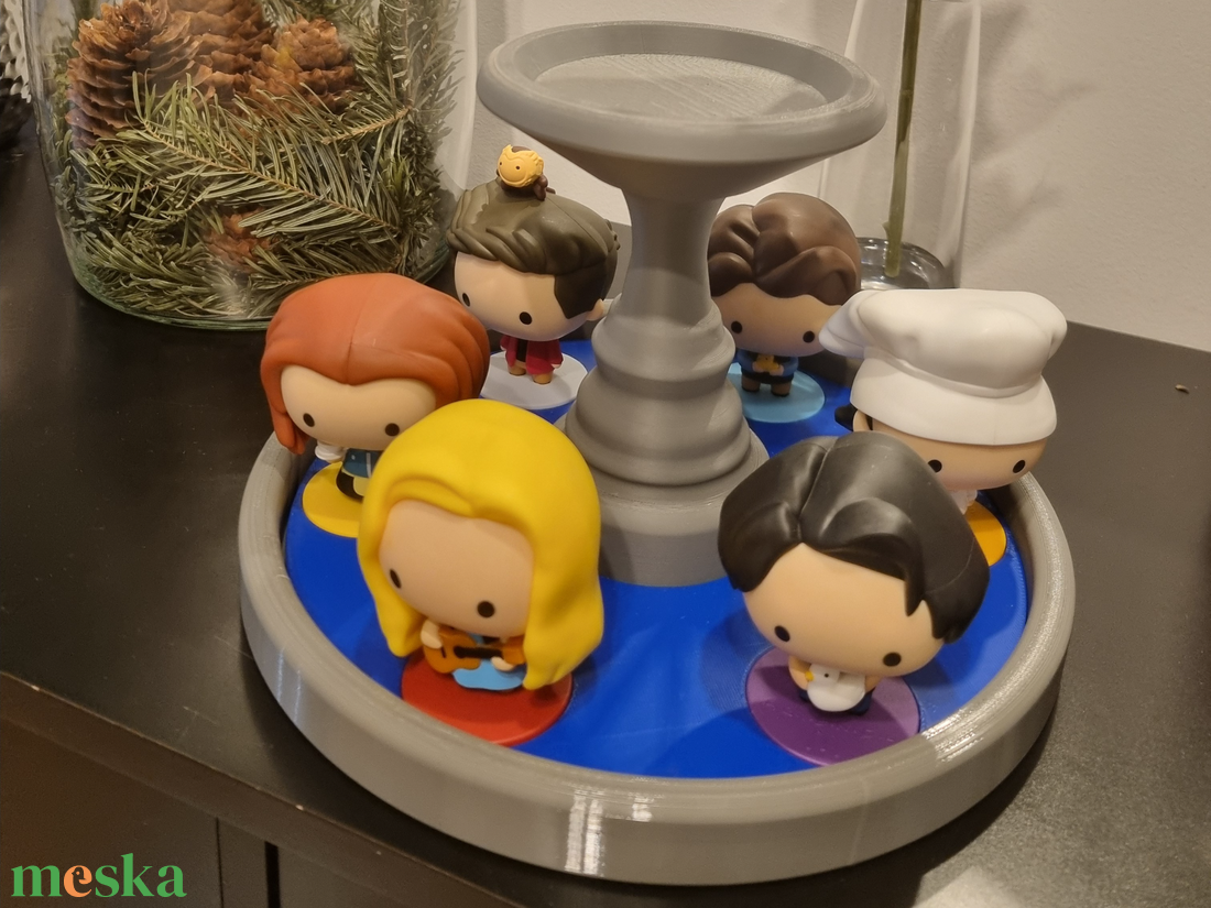 McDonald's Friends, jóbarátok figura tartó állvány  - esküvő - dekoráció - asztaldísz - Meska.hu