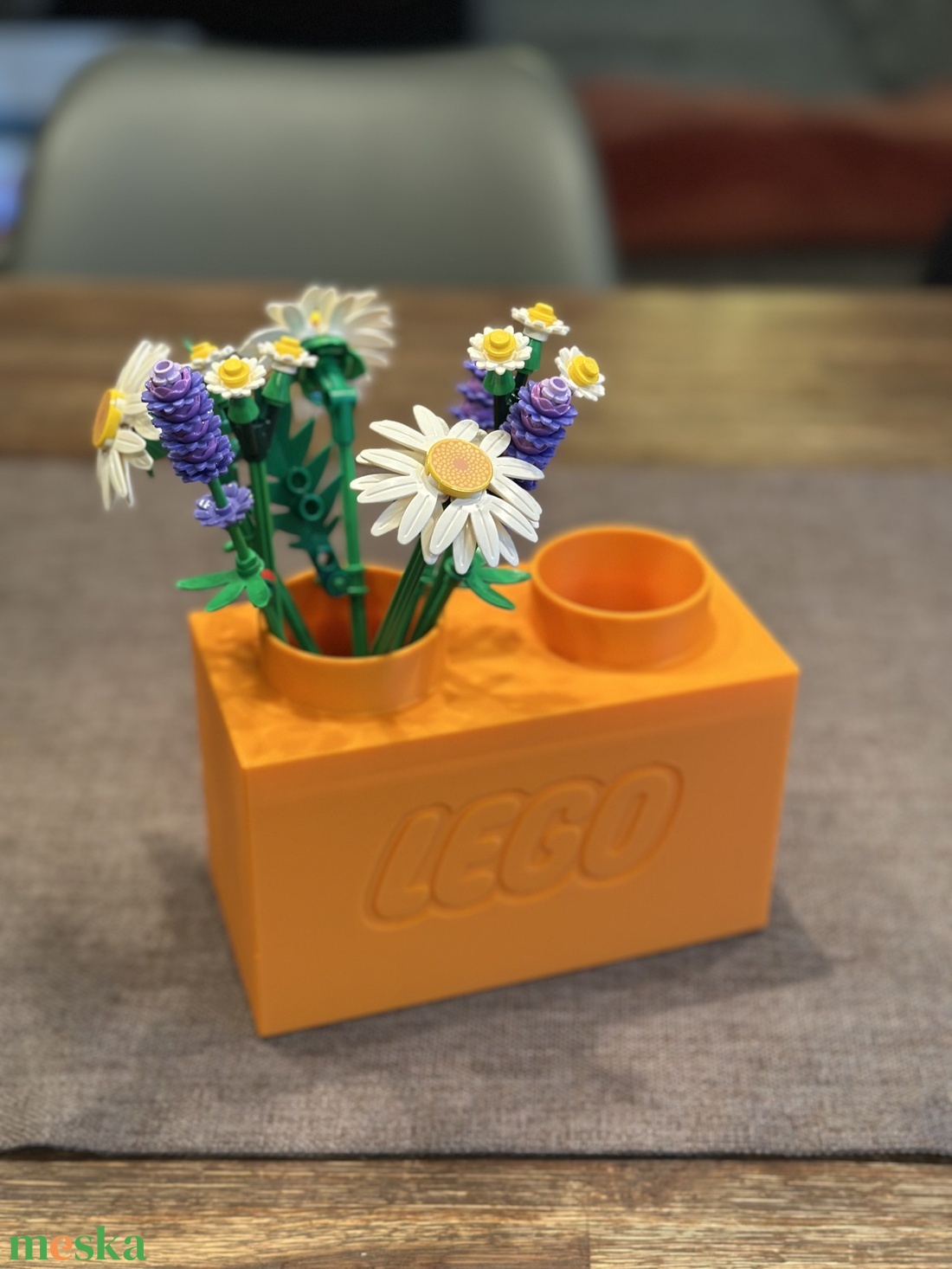 Dupla váza Lego Botanicals virágokhoz - esküvő - dekoráció - asztaldísz - Meska.hu