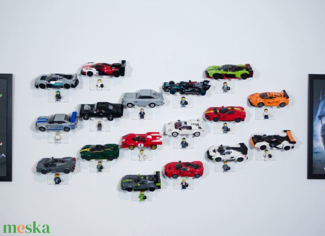 Lego Speed Champions fali tartó konzol - otthon & életmód - tárolás & rendszerezés - fali tároló - Meska.hu