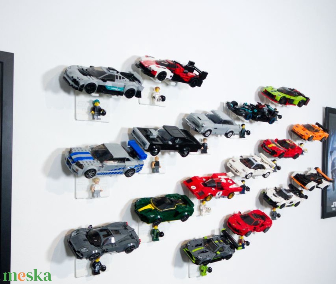 Lego Speed Champions fali tartó konzol - otthon & életmód - tárolás & rendszerezés - fali tároló - Meska.hu