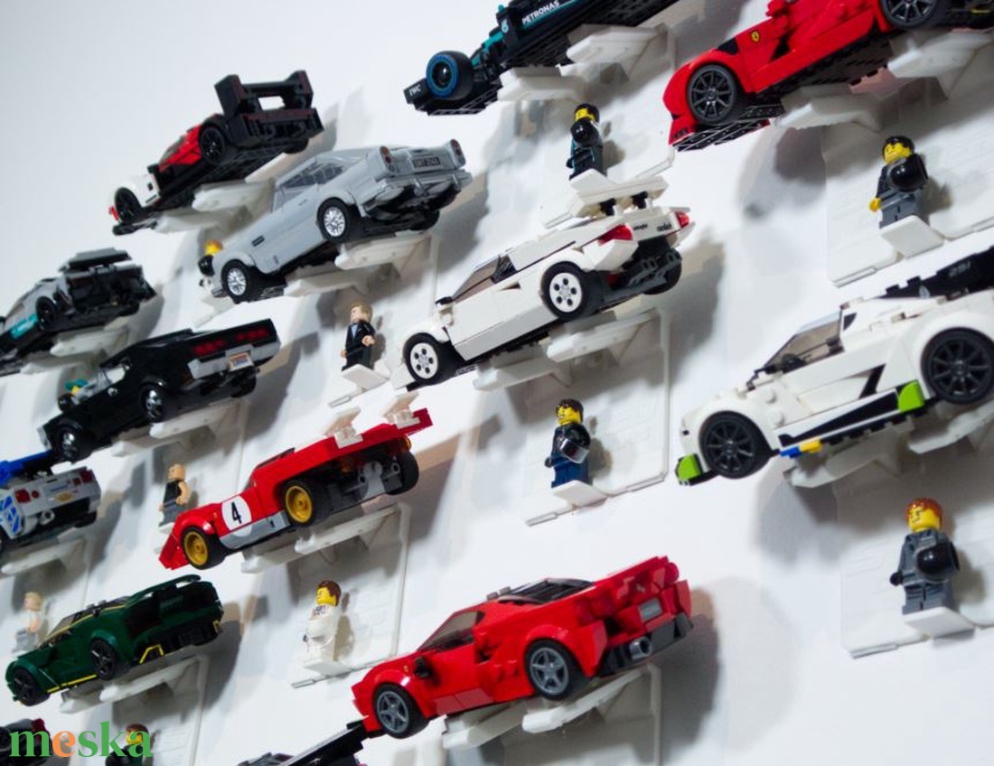 Lego Speed Champions fali tartó konzol - otthon & életmód - tárolás & rendszerezés - fali tároló - Meska.hu