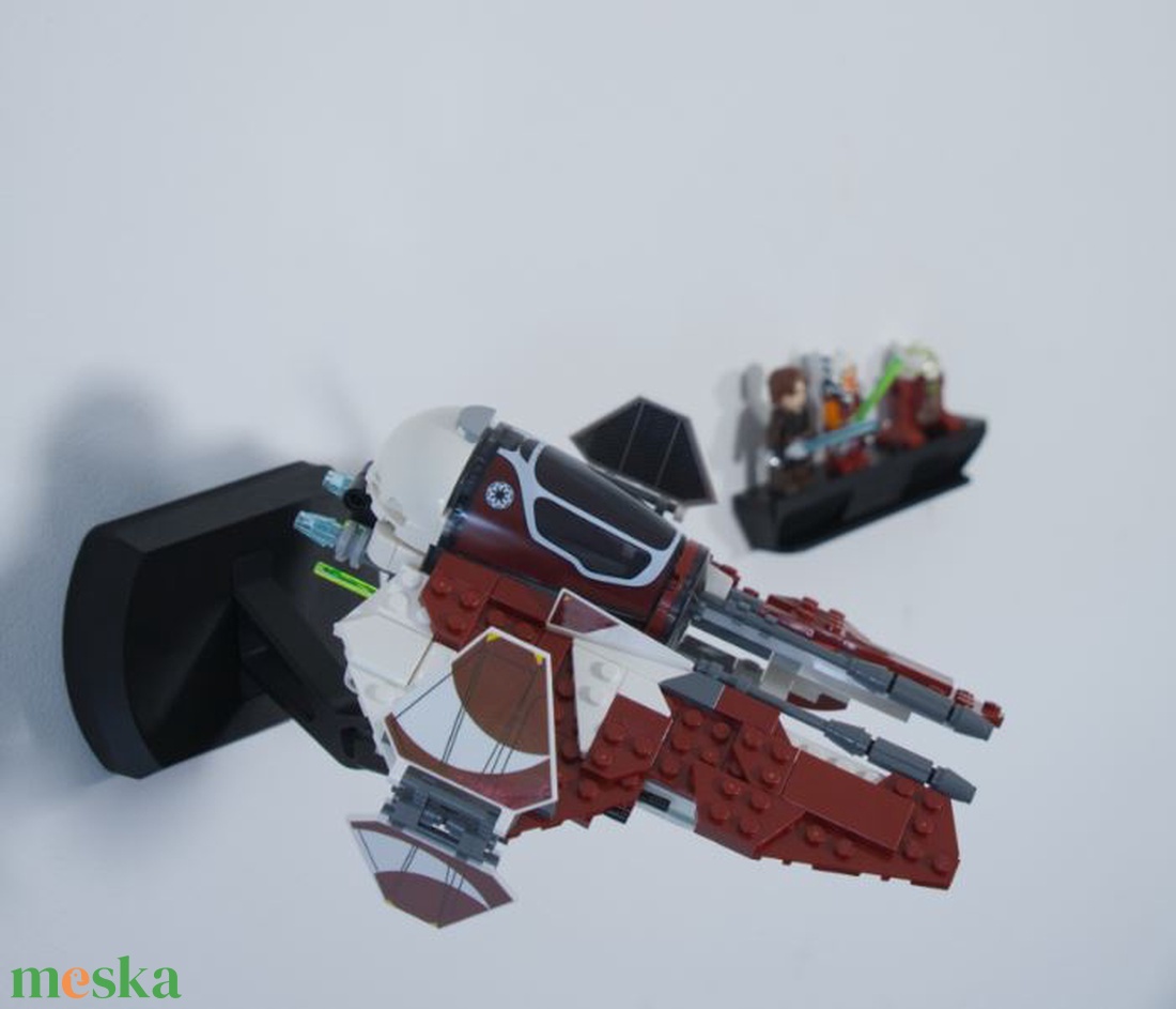 Lego 75401 Ahsoka's Jedi Starfighter fali tartó konzol - otthon & életmód - tárolás & rendszerezés - fali tároló - Meska.hu