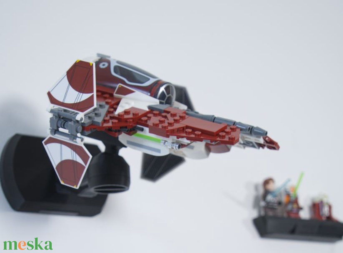 Lego 75401 Ahsoka's Jedi Starfighter fali tartó konzol - otthon & életmód - tárolás & rendszerezés - fali tároló - Meska.hu