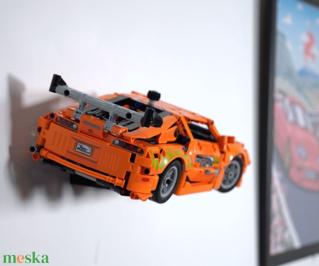 Lego 42204 Toyota Supra MK4 Fast and Furious fali tartó konzol [GeckoBricks] - otthon & életmód - tárolás & rendszerezés - fali tároló - Meska.hu
