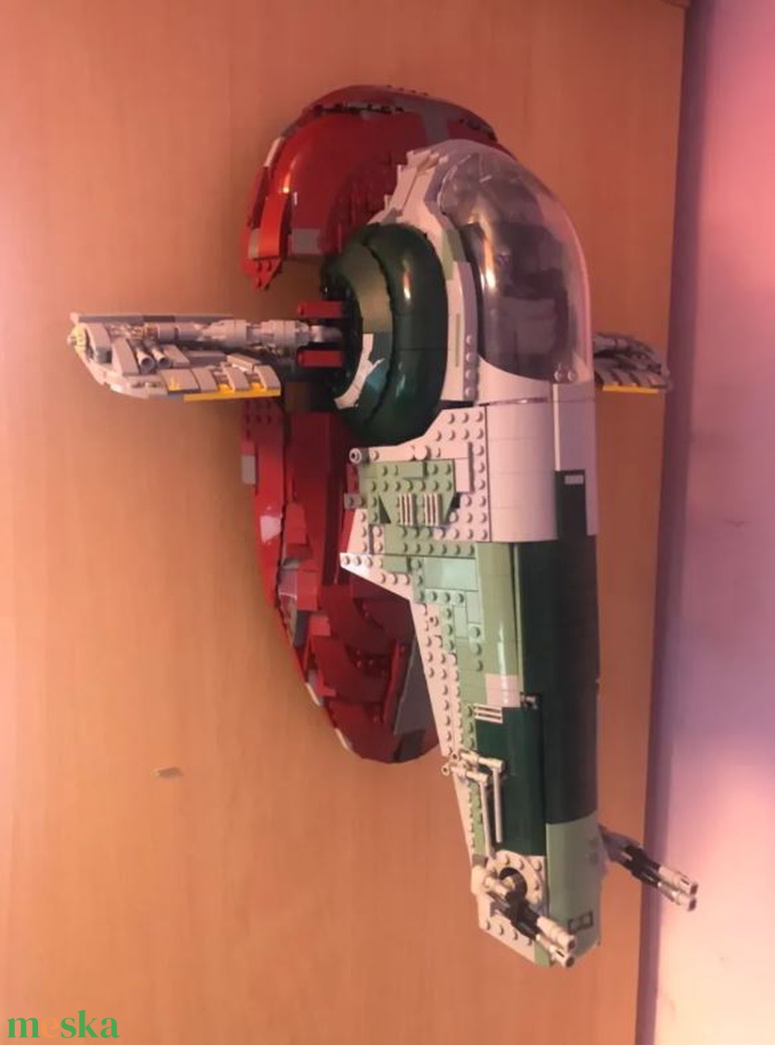Lego Star Wars UCS Slave 1 75060 fali tartó konzol - otthon & életmód - tárolás & rendszerezés - fali tároló - Meska.hu