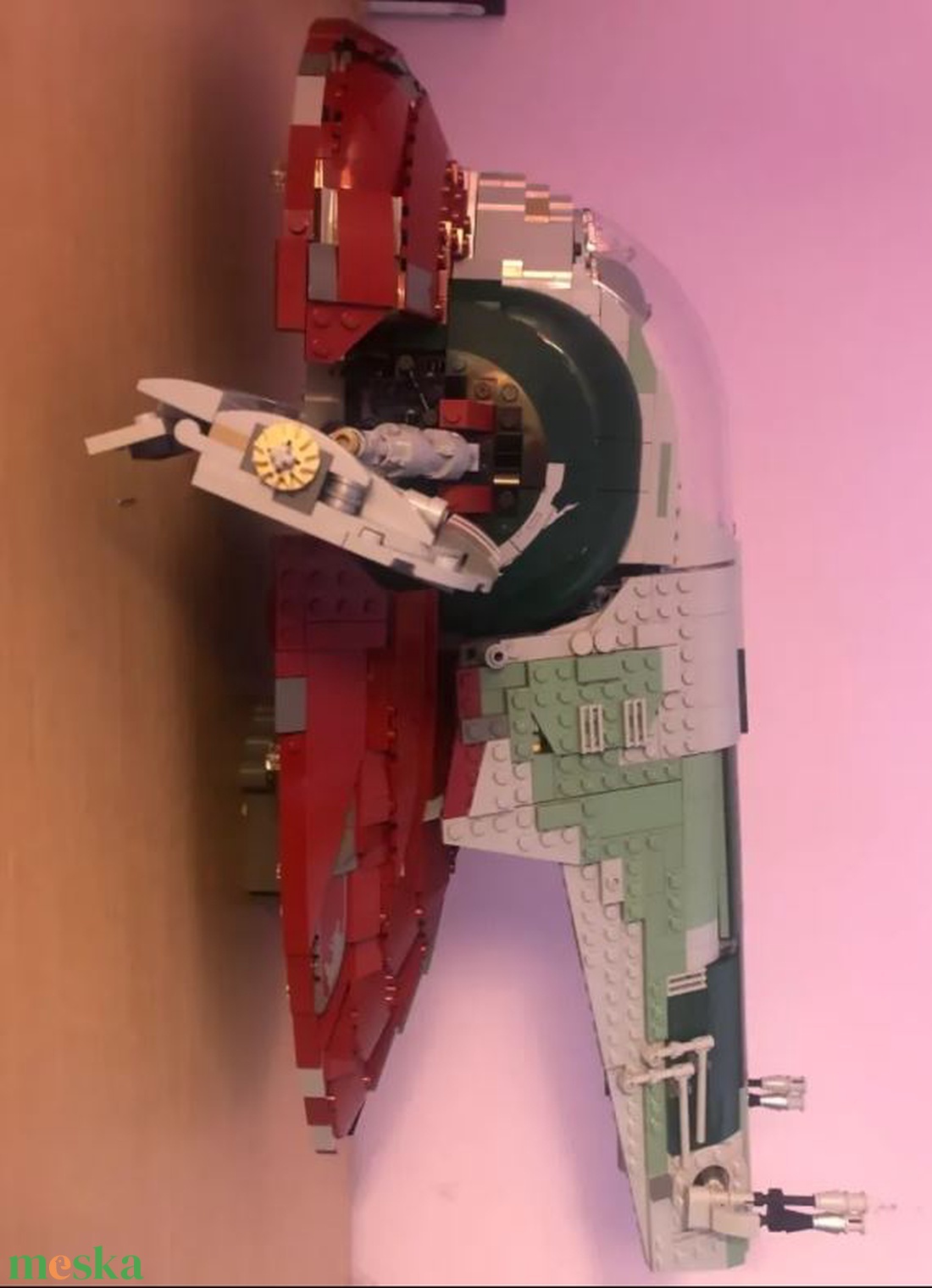 Lego Star Wars UCS Slave 1 75060 fali tartó konzol - otthon & életmód - tárolás & rendszerezés - fali tároló - Meska.hu