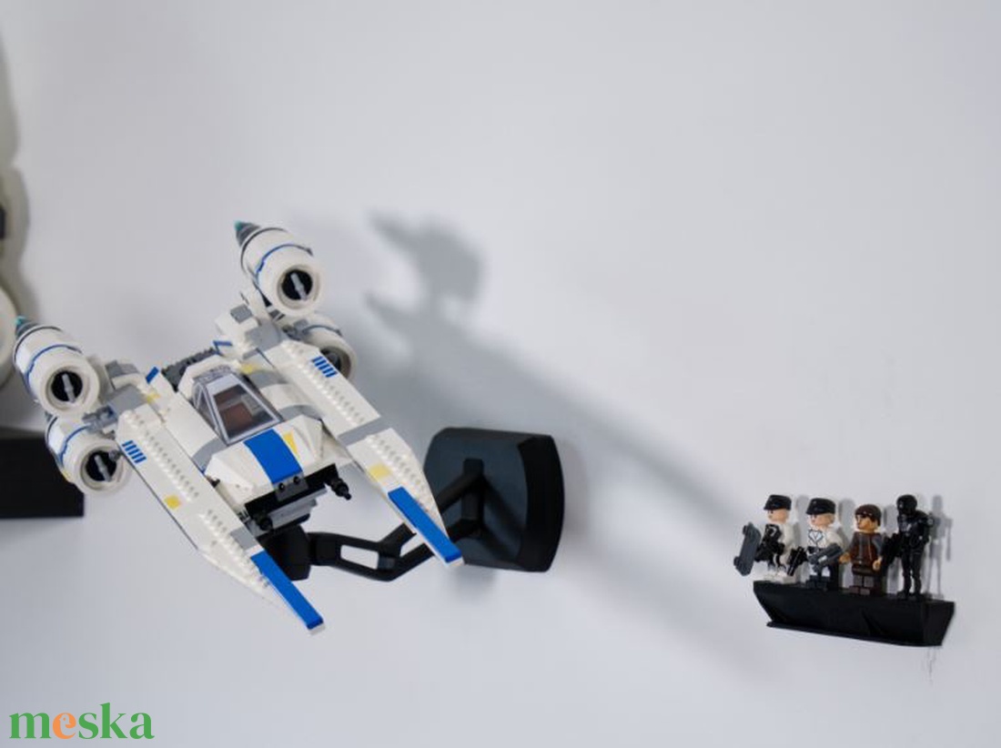 Lego Star Wars 75399 U-Wing Star fighter fali tartó konzol - otthon & életmód - tárolás & rendszerezés - fali tároló - Meska.hu