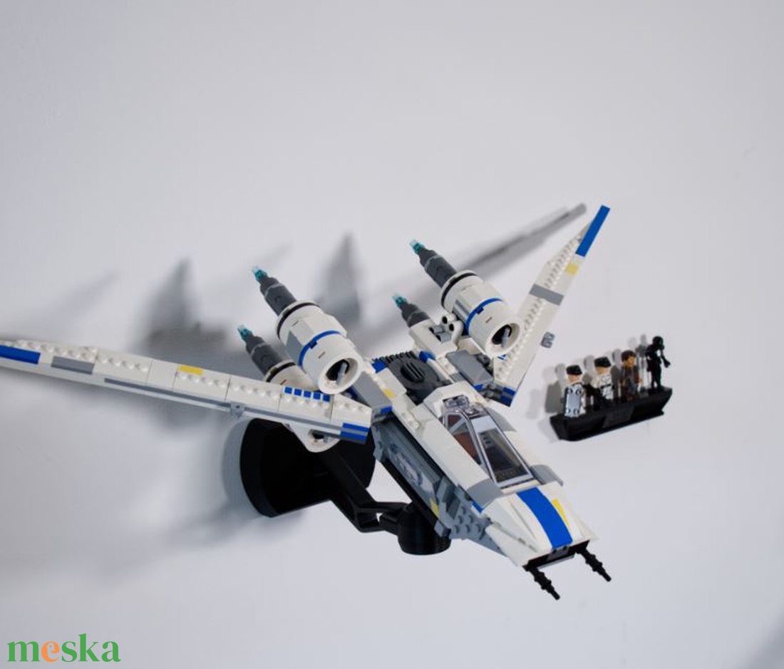 Lego Star Wars 75399 U-Wing Star fighter fali tartó konzol - otthon & életmód - tárolás & rendszerezés - fali tároló - Meska.hu