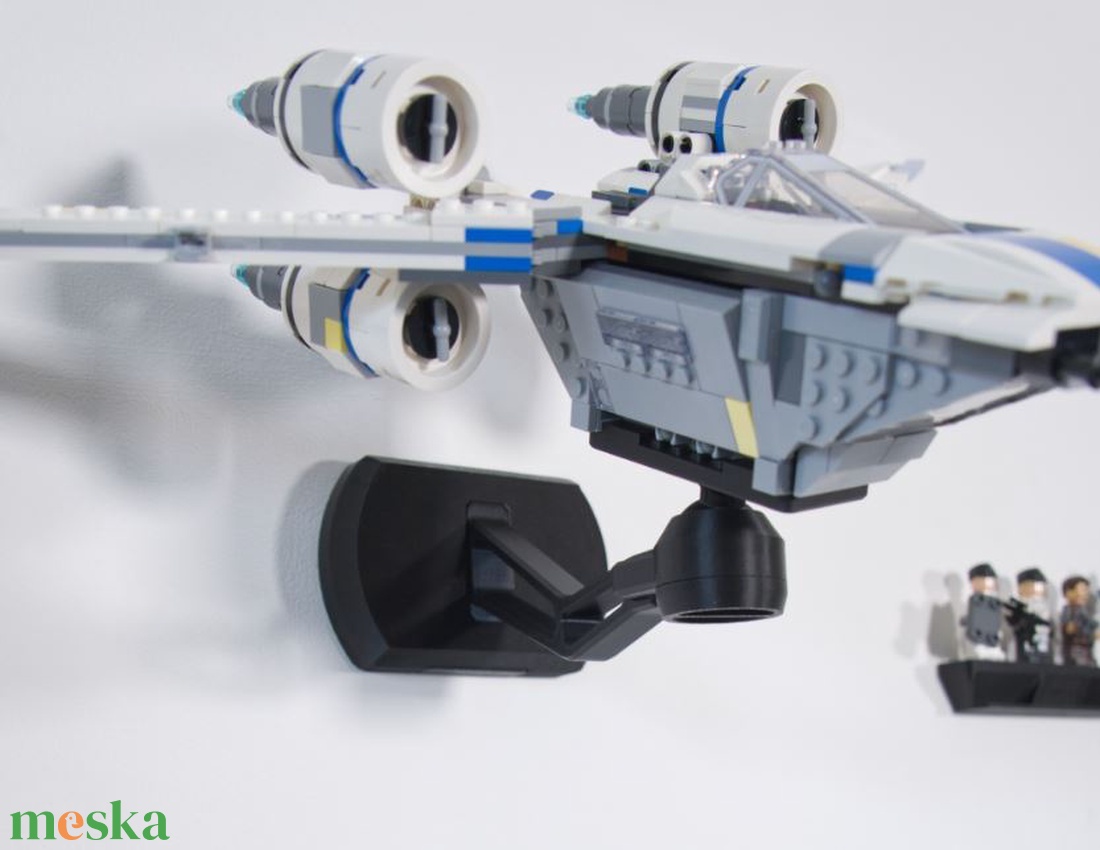 Lego Star Wars 75399 U-Wing Star fighter fali tartó konzol - otthon & életmód - tárolás & rendszerezés - fali tároló - Meska.hu