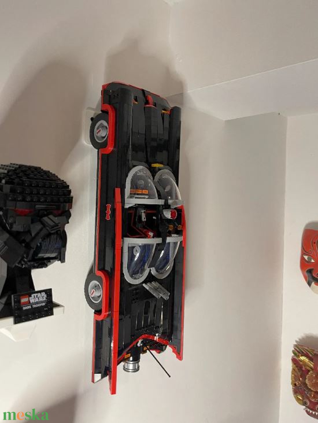 Lego 76328 TV Series Batmobile fali tartó konzol - otthon & életmód - tárolás & rendszerezés - fali tároló - Meska.hu